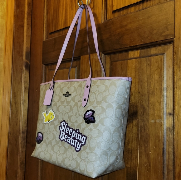 Coach X Disney Sleeping Beauty City Zip Tote Limited Edition F73359 - Picture 12 of 16